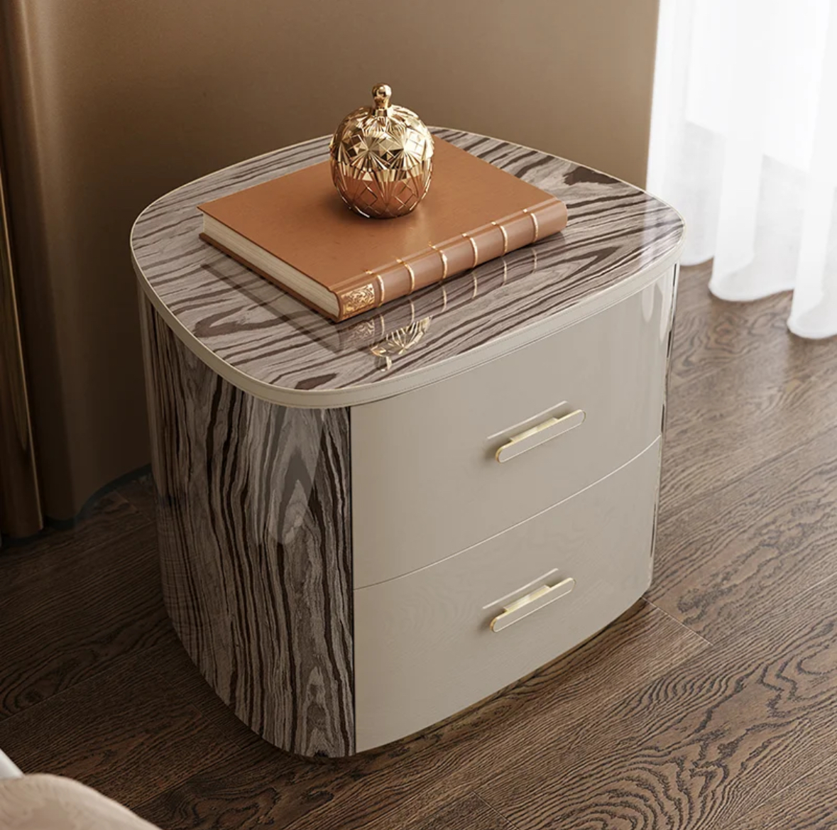 HT10-110 Bedside Table